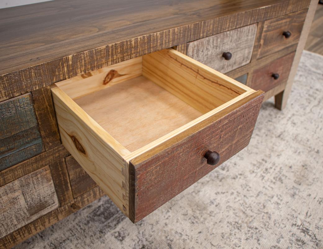 Desert Lodge 8 Drawer Sofa Table