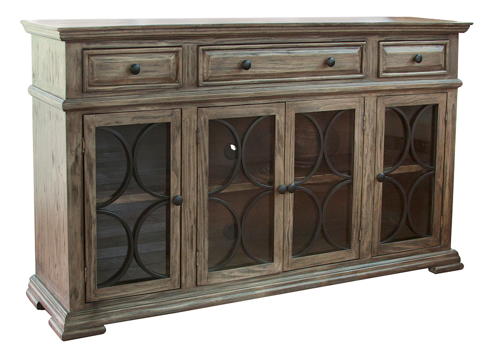 Windfall Brown Console
