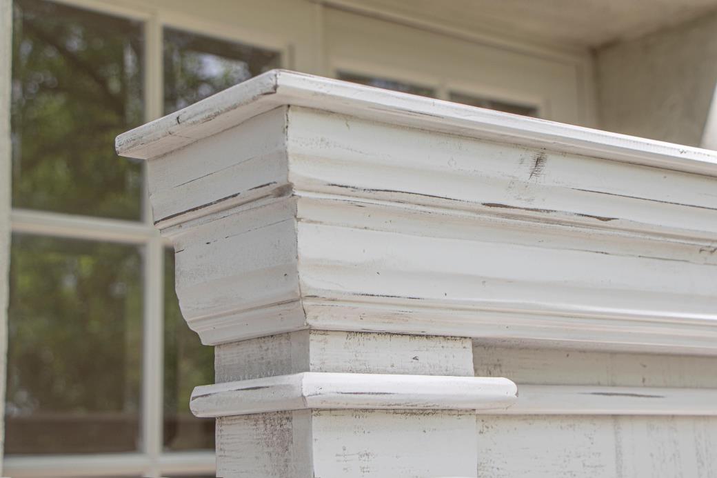 Terra White Queen Bed