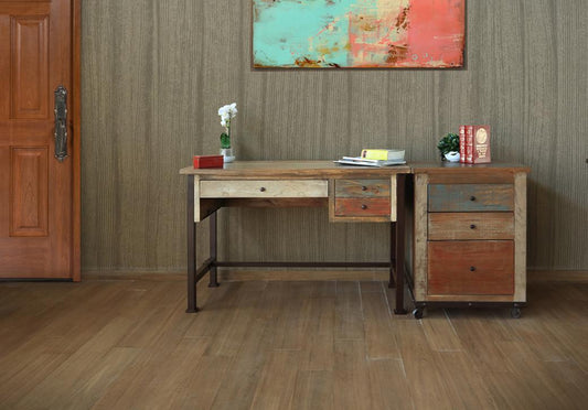 Desert Lodge 3 Drawer Desk