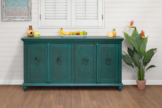 Capri Green Console