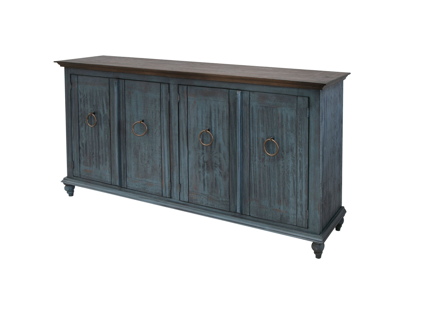 Capri Two Tone Sky Blue Console