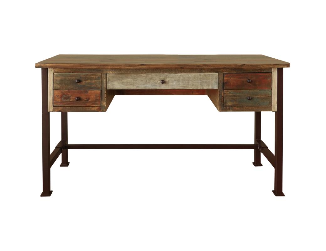 Desert Lodge 5 Drawer Desk