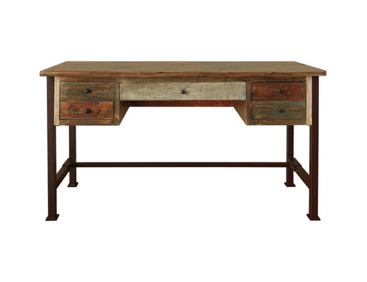 Desert Lodge 5 Drawer Desk