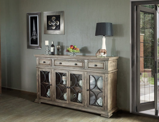 Windfall Brown Console