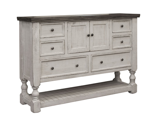 Cornerstone 6 Drawer 2 Door Dresser