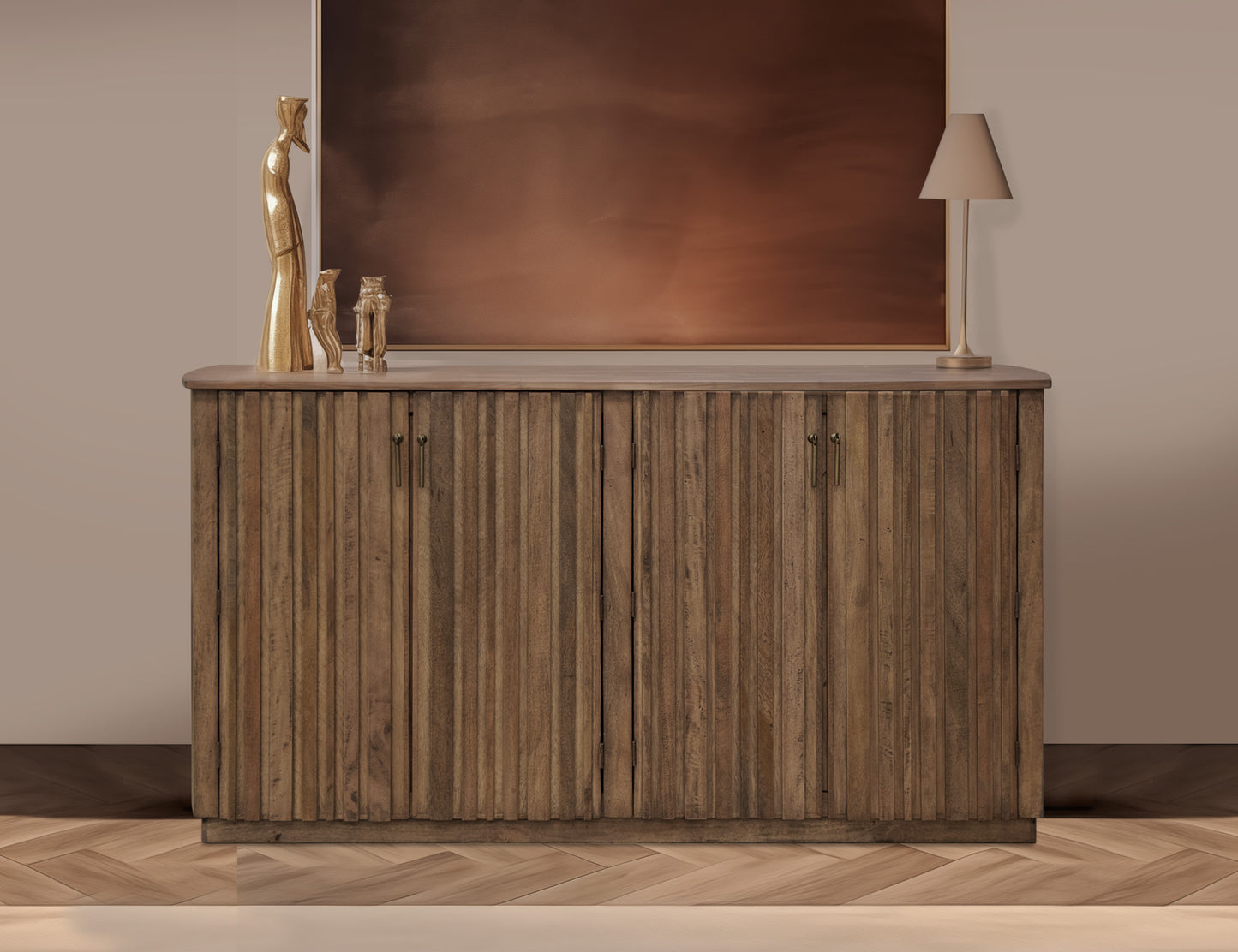 Plateau 4 Door Console
