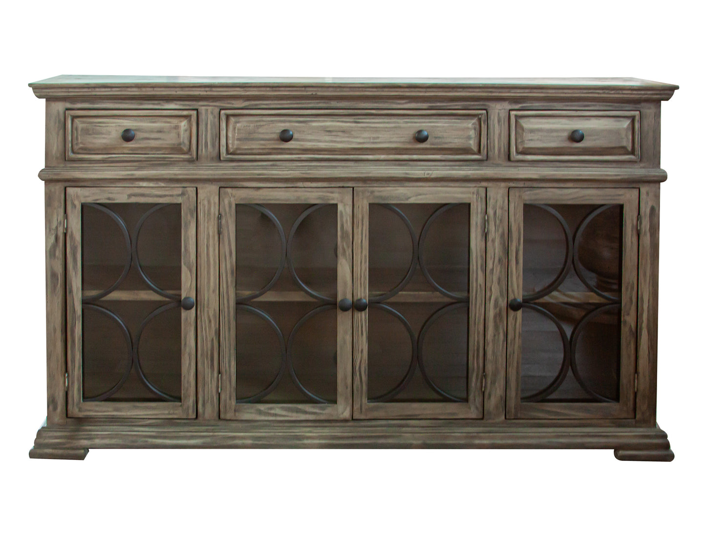 Windfall Brown Console