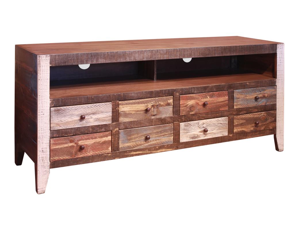 Desert Lodge 8 Drawer TV Stand
