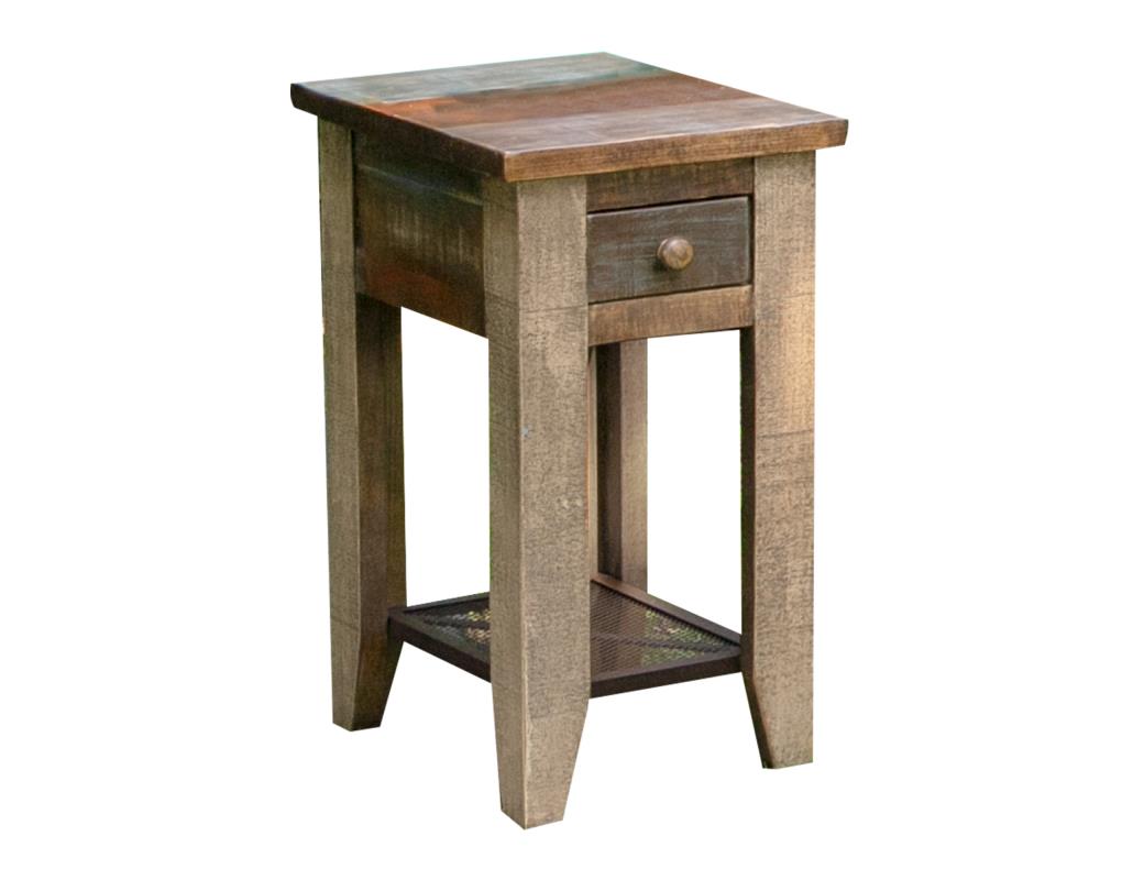 Desert lodge 1 Drawer Chairside Table