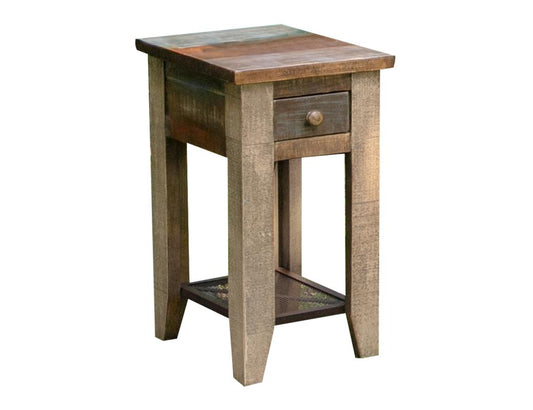 Desert lodge 1 Drawer Chairside Table