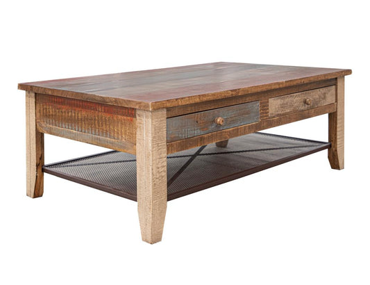 Desert Lodge 4 Drawer Cocktail Table
