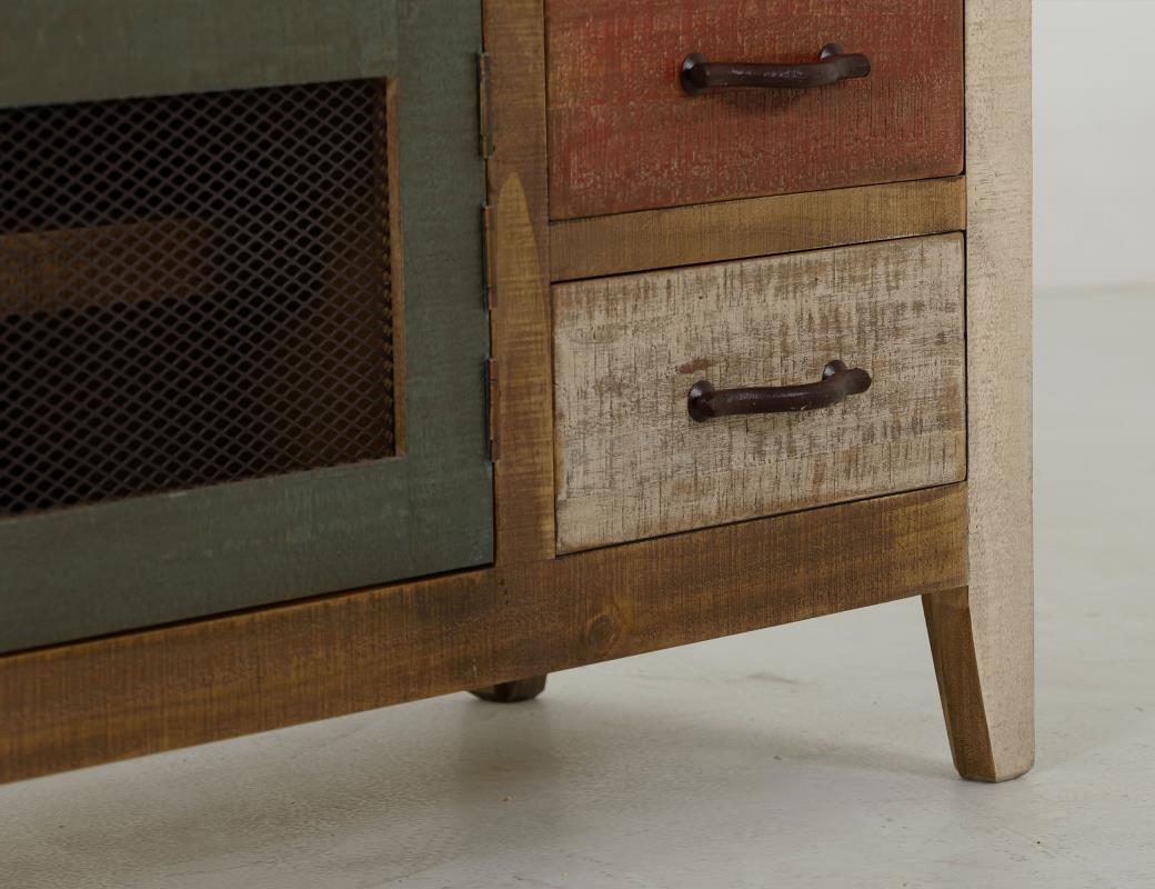 Desert Lodge Iron Mesh 62" TV Stand