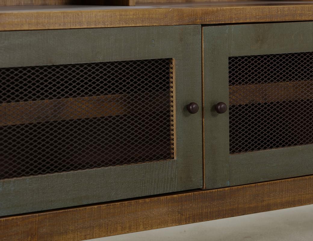 Desert Lodge Iron Mesh 62" TV Stand