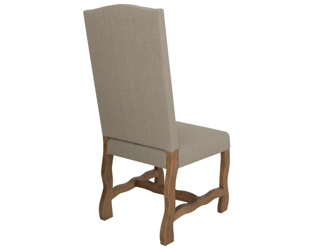 Tufted Backrest Upholstered Chair