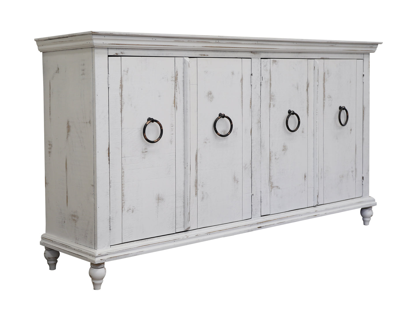 Capri White Console