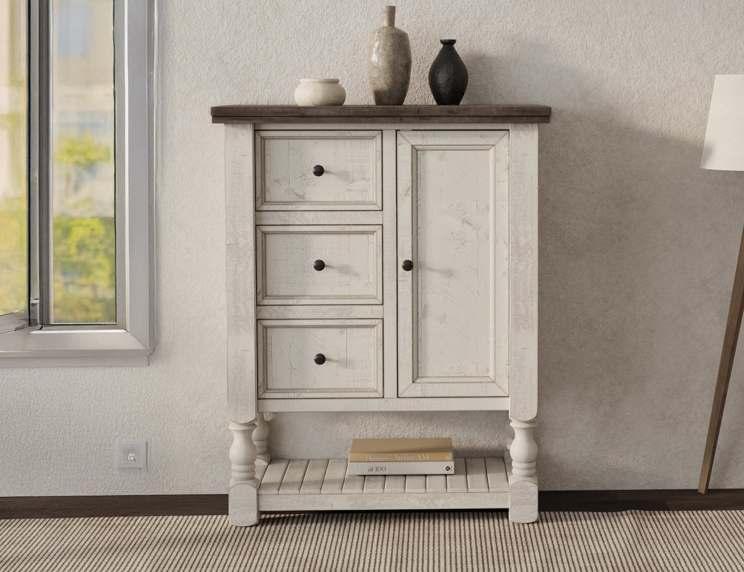 Cornerstone 3 Drawer 1 Door Chest