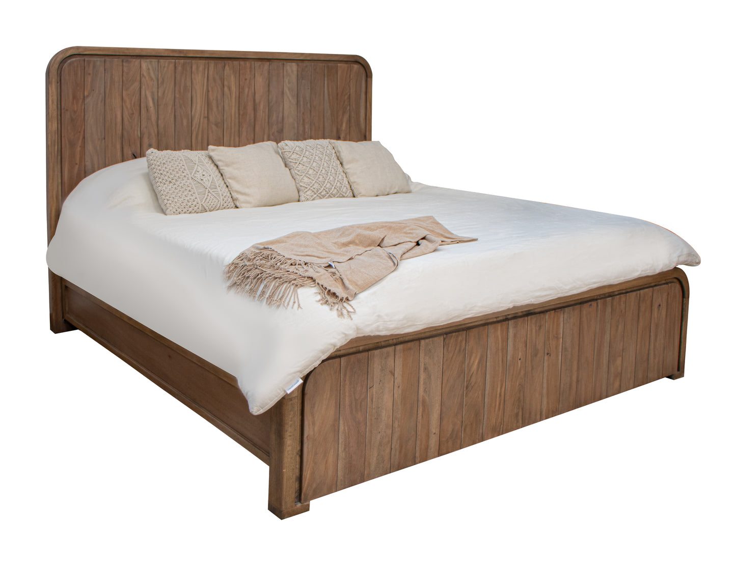 Plateau King Panel Bed