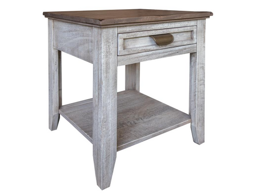 Sahara One Drawer End Table