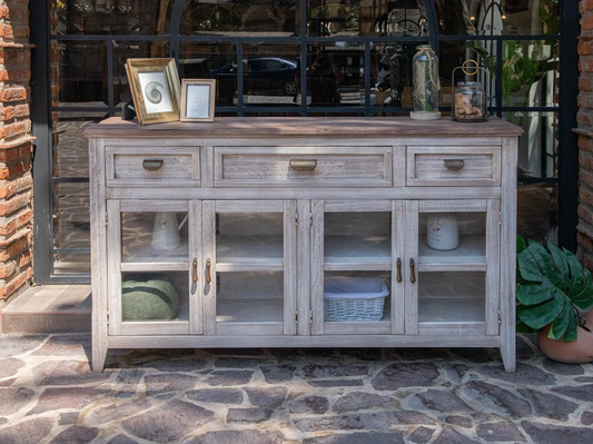 Sahara White Four Door Console