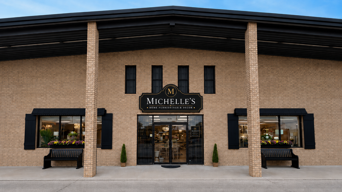 Exterior of Michelle’s Home Furnishings and Decor in La Porte, Texas
